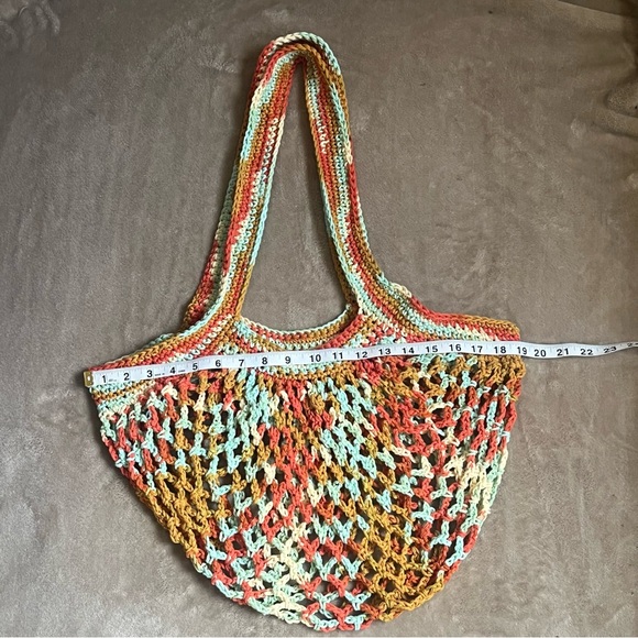 Handmade Mesh Market Bag - Picture 4 of 5